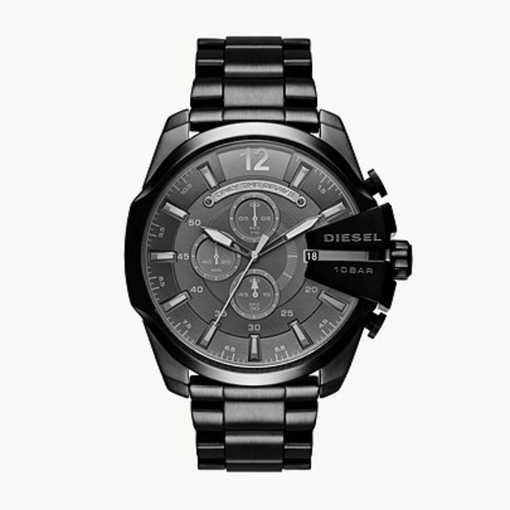 Men's Black Diesel Watch